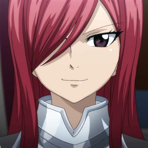 anime fairy tail erza scarlet|erza scarlet personality.